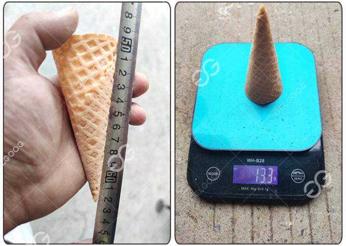 Linha de produção do cone de gelado para a venda