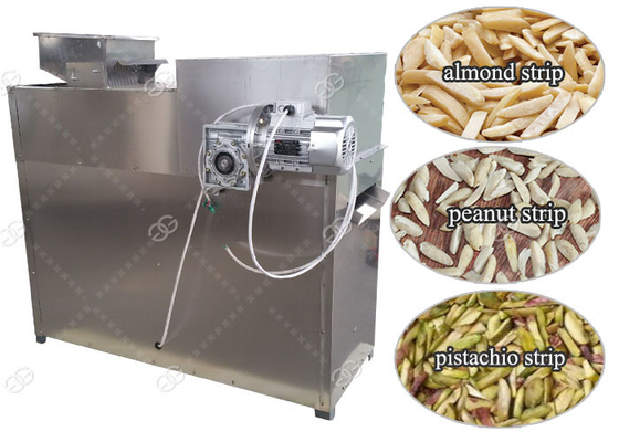 China Alta velocidade de descascamento da máquina de Slivering da amêndoa do amendoim da máquina do cortador da porca de Henan GELGOOG fornecedor