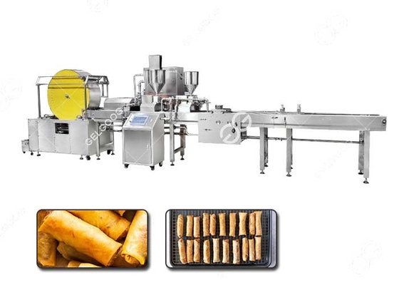 China Linha de produção totalmente automático do rolo de mola/máquina de Lumpia para a venda 3000pcs/h fornecedor