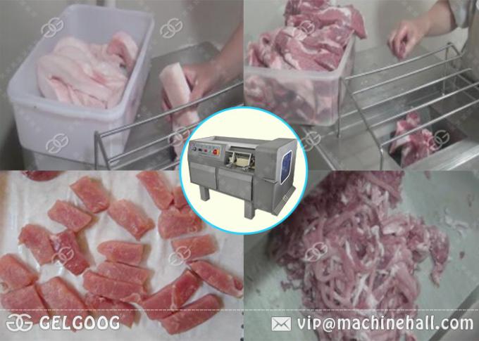Máquina de corte congelada da carne