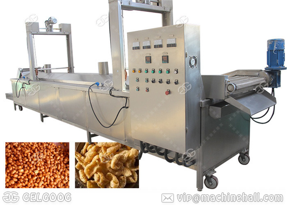China Máquina automática fritada da frigideira da pele da carne de porco do amendoim, maquinaria de 0-300℃ Henan GELGOOG fornecedor