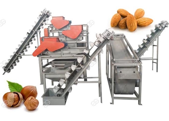 China Maquinaria manual de rachamento 1000kg/H de Henan GELGOOG da máquina de Shell da amêndoa da avelã fornecedor