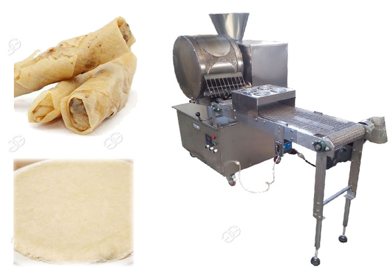 China Rolo de mola Injera que faz a máquina de aço inoxidável para a fábrica ou o restaurante do alimento fornecedor