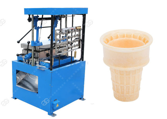 China Máquina industrial da luva do cone de gelado, máquina de enchimento do cone do copo do gelado do açúcar fornecedor