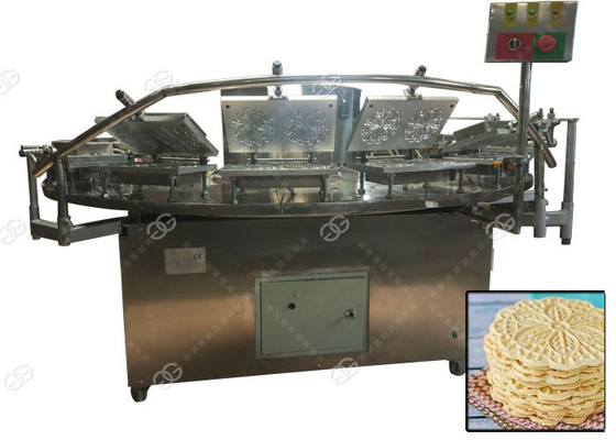 China Máquina do cozimento da cookie de Pizzelle do italiano com enchimento automático e colheita manual fornecedor