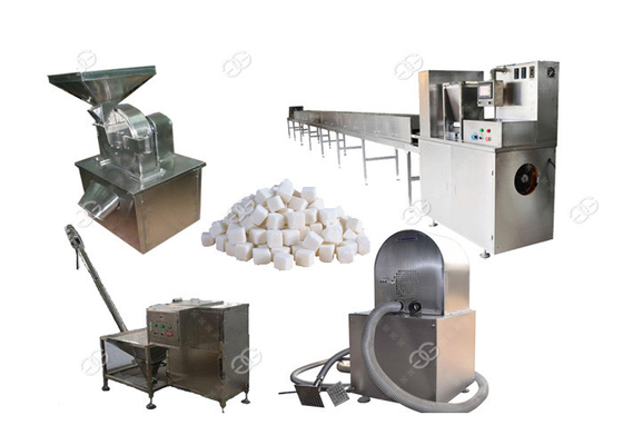 China Cubo automático do açúcar cru que faz a processo de manufatura da máquina cubos do açúcar branco fornecedor