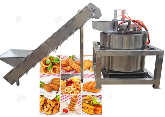 China Da máquina automática da frigideira de Henan GELGOOG velocidade de gerencio Deoiling da elevação para o alimento fritado fornecedor