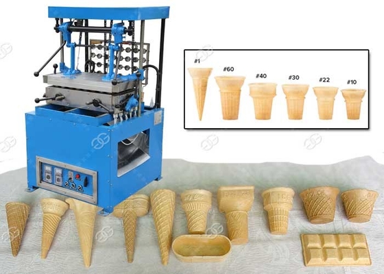 China Máquina do cone de gelado do biscoito, auto capacidade de Pcs/H da máquina 800 - 1000 do cone fornecedor