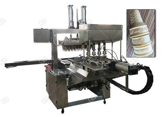 China Máquina automática completa da fabricação do cone de gelado em Indonésia industrial fornecedor