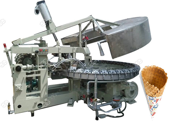 China máquina inoxidável da fabricação do cone de 304 waffles da máquina do cone de gelado 12kw fornecedor
