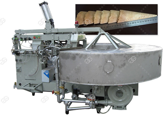 China Máquina automática do cone de gelado de 380 tensões, máquina do cozimento do cone do açúcar fornecedor