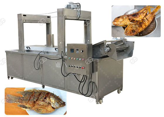China Peixes de aço inoxidável da capacidade grande que fritam a máquina da frigideira da máquina/asas de galinha fornecedor