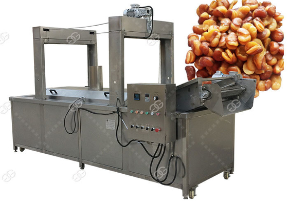 China Frigideira da fava contínua/profundamente máquina profundas automáticas 380V da frigideira do óleo fornecedor