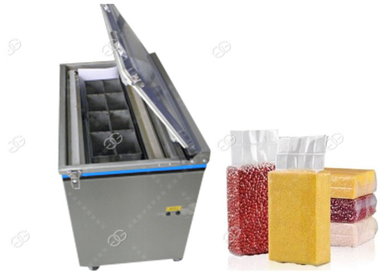 China Poder semi automático da máquina de embalagem do vácuo do arroz/do empacotador 1.5kw vácuo da grão fornecedor