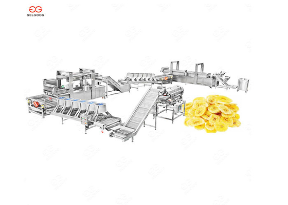 China Banana automática Chips Making Product Line das máquinas de processamento do banana-da-terra da venda quente fornecedor