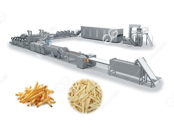 China Linha de produção fresca das microplaquetas de batata de Henan GELGOOG que faz a batatas fritas a automatização alta fornecedor