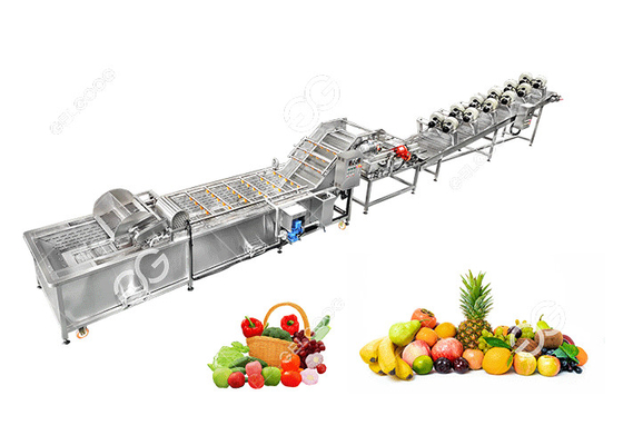 China Linha de lavagem vegetal da máquina vegetal automática da arruela do fruto da arruela fornecedor