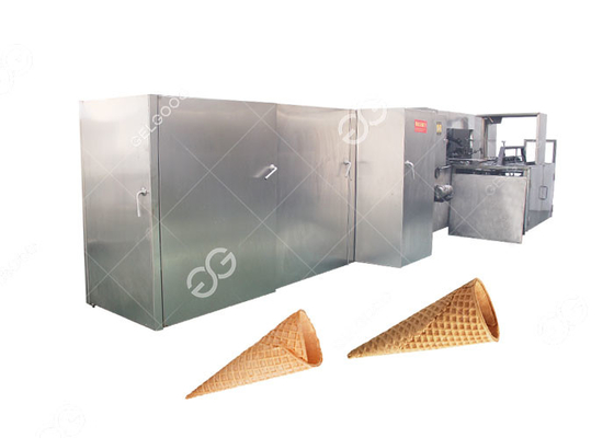 China Linha de produção friável automática personalizada 4000-5000 Pcs/H do cone de gelado fornecedor