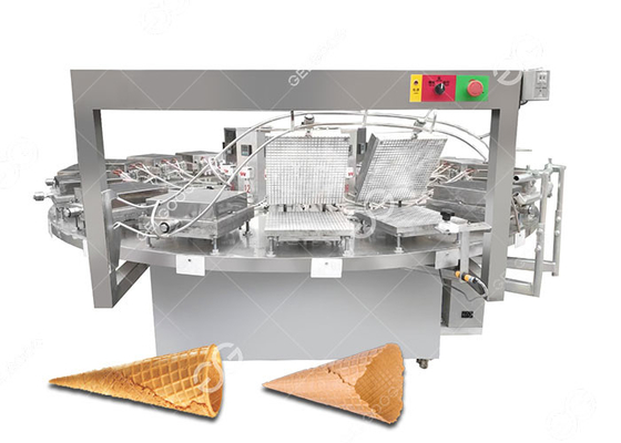 China Cone semi automático do waffle do gelado que faz a máquina, máquina 1200PCS/H do biscoito do cone fornecedor