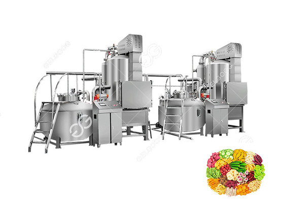 China Microplaquetas das frutas e legumes do preço da máquina da frigideira do vácuo de Fried Vegetables do vácuo fornecedor