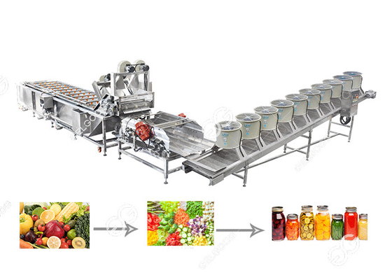 China Limpeza das frutas e legumes que seca e linha de produção da máquina do corte para enlatar fornecedor