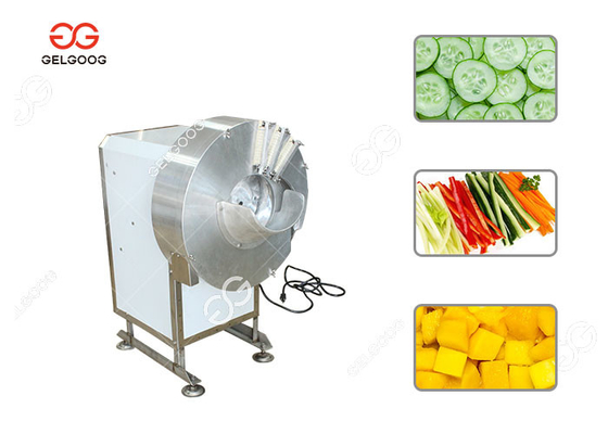 China Máquina de corte de aço inoxidável das frutas e legumes 304 com forma da retalhadora do cortador de Cuber fornecedor