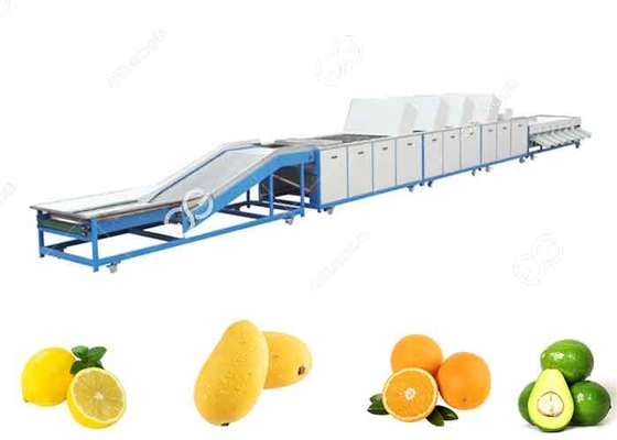 China linha de lavagem da lavagem do fruto do equipamento do fruto 1t/H-5t/H para vendas de exportação do fruto fornecedor