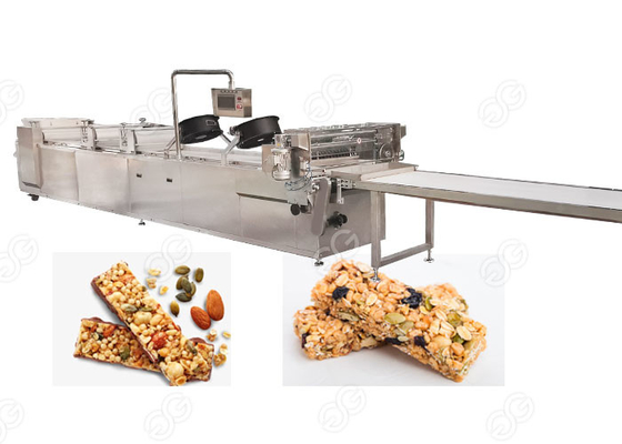 China Máquina da barra do cereal do controle do PLC, barra de chocolate frágil do sésamo do sésamo que faz a máquina fornecedor