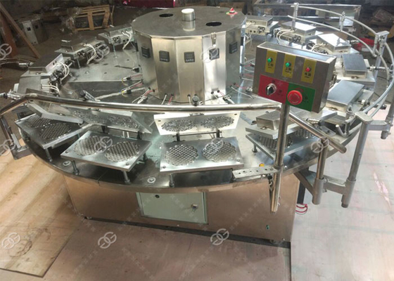 Máquina do cozimento da cookie de Pizzelle do italiano com enchimento automático e colheita manual fornecedor