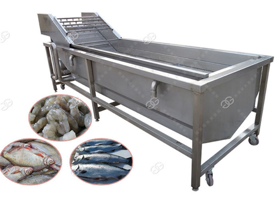 Máquina de lavar dos peixes da limpeza da bolha, eficiência elevada da maquinaria de Henan GELGOOG fornecedor