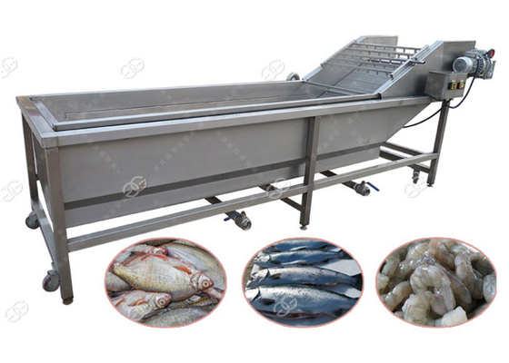 Máquina de lavar dos peixes da limpeza da bolha, eficiência elevada da maquinaria de Henan GELGOOG fornecedor