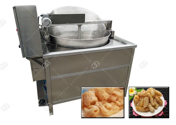 Pele de porco totalmente automático que frita a máquina elétrica da frigideira das cascas da carne de porco do aquecimento da máquina fornecedor