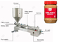 Máquina de enchimento semiautomática do frasco da manteiga de amendoim da máquina do acondicionamento de alimentos fornecedor