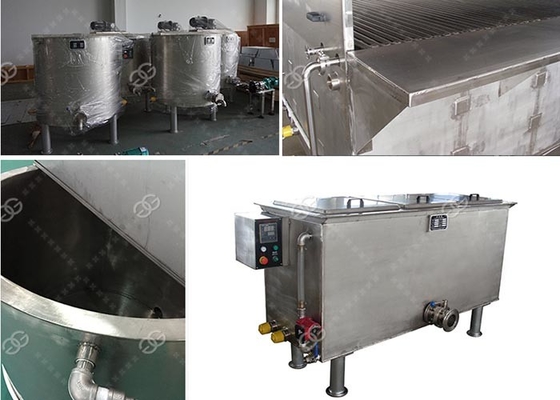 200 - quilowatt de derretimento da máquina 304 4 de aço inoxidável - 12 do chocolate 2000L industrial fornecedor