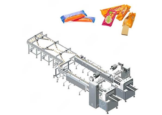 Velocidade individual 40-230bags/min da máquina de empacotamento das cookies da máquina do acondicionamento de alimentos fornecedor