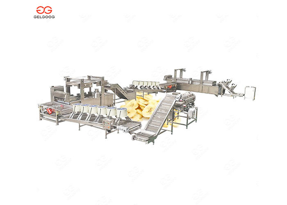 Banana automática Chips Making Product Line das máquinas de processamento do banana-da-terra da venda quente fornecedor