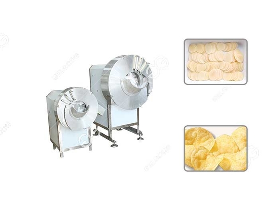 Equipamento de processamento vegetal de Commerical, máquina de corte 600kg/H das microplaquetas de batata fornecedor