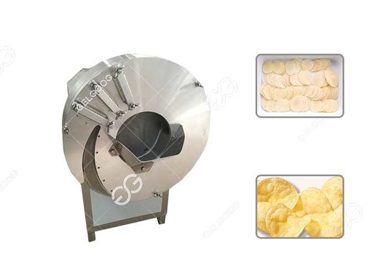 Equipamento de processamento vegetal de Commerical, máquina de corte 600kg/H das microplaquetas de batata fornecedor