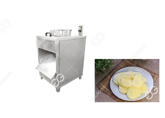 fornecedor industrial da máquina de Chips Machine Potato Chips Slicer da batata 300-500kg/H